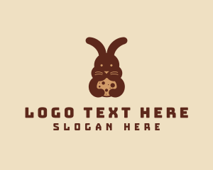 Chocolate - Bunny Rabbit Cookie logo design