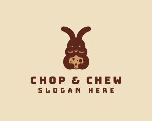 Sweet - Bunny Rabbit Cookie logo design