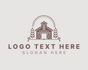 Province - Barn House Rustic logo design