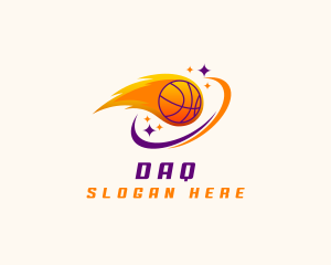 Fire - Basketball Game Team logo design