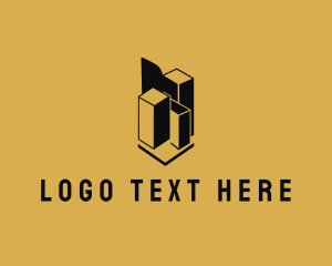 Office Space - Modern Metropolis Property logo design