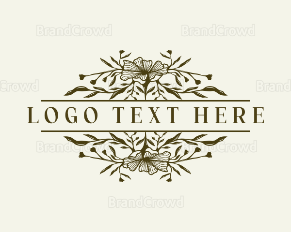 Floral Vines Organic Logo