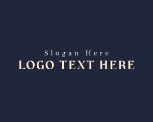 Professional Business Serif Logo