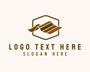 Construction - Vinyl Flooring Construction logo design