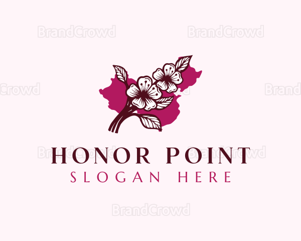 Chinese Plum Blossom Logo