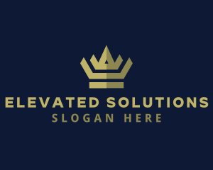 Crown Luxury Wealth logo design