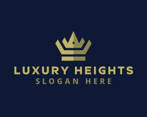 Crown Luxury Wealth logo design