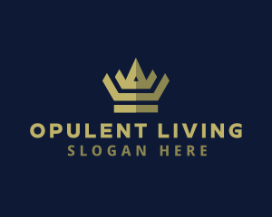 Luxury - Crown Luxury Wealth logo design