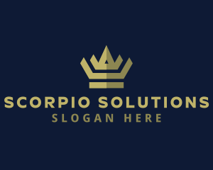 Crown Luxury Wealth logo design