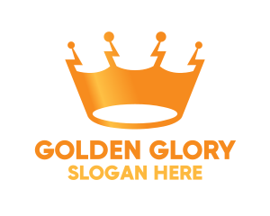 Glory - Electric Bolt Crown logo design