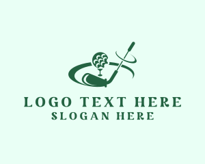 Pro Shop - Golf Course Tournament logo design