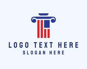 American Law Firm Pillar Logo