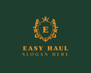 Upscale Royal Hotel  logo design