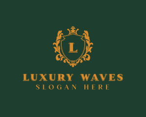 Upscale Royal Hotel  logo design