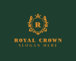 Upscale Royal Hotel  logo design