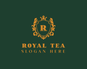 Upscale Royal Hotel  logo design