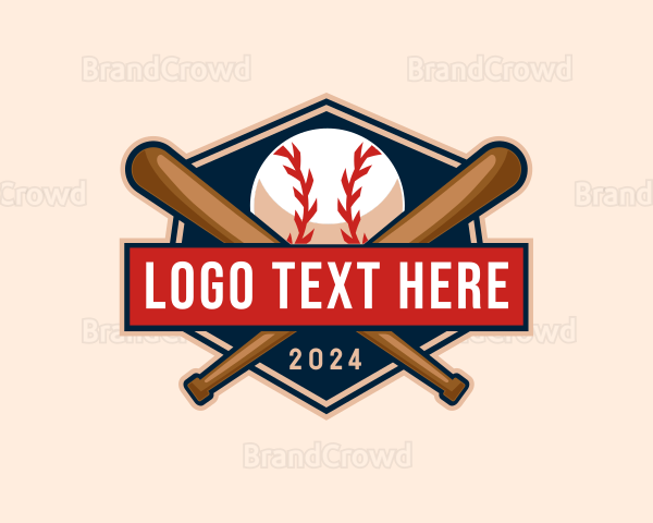 Baseball Athletic Sports Logo
