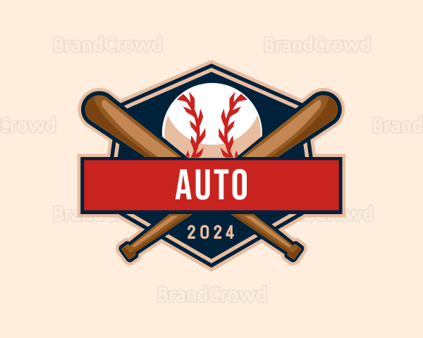 Baseball Athletic Sports Logo