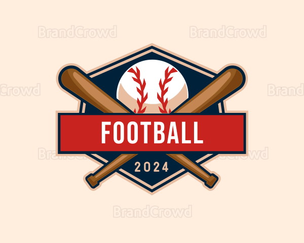 Baseball Athletic Sports Logo