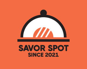 Lunch - Sushi Restaurant Catering logo design