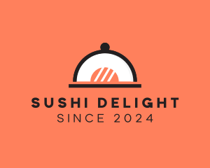 Sushi - Sushi Restaurant Cloche logo design