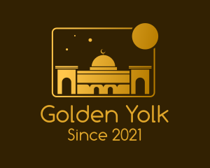 Golden Temple Mosque logo design