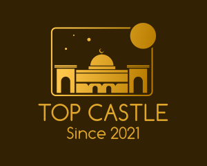 Golden Temple Mosque logo design