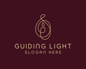 Candle Light Home Decor logo design