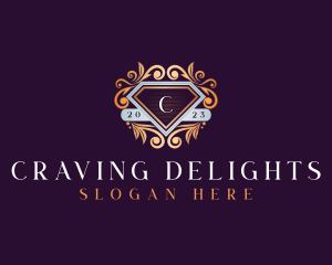 Luxury Diamond Ornament logo design