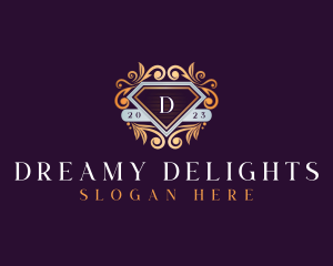 Luxury Diamond Ornament logo design