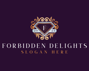 Luxury Diamond Ornament logo design