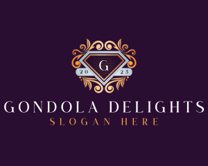 Luxury Diamond Ornament logo design