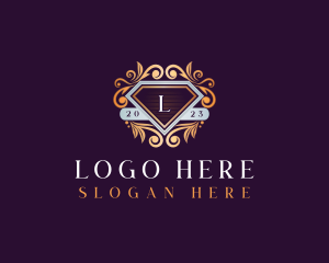 Luxury Diamond Ornament logo design