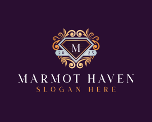 Luxury Diamond Ornament logo design