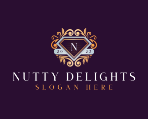 Luxury Diamond Ornament logo design