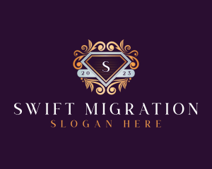 Luxury Diamond Ornament logo design