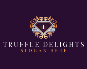 Luxury Diamond Ornament logo design