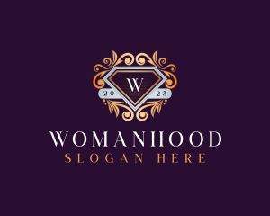 Luxury Diamond Ornament logo design