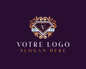 Luxury Diamond Ornament logo design