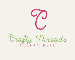 Fashion Tailoring Thread logo design