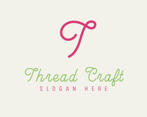 Fashion Tailoring Thread logo design