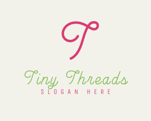 Fashion Tailoring Thread logo design