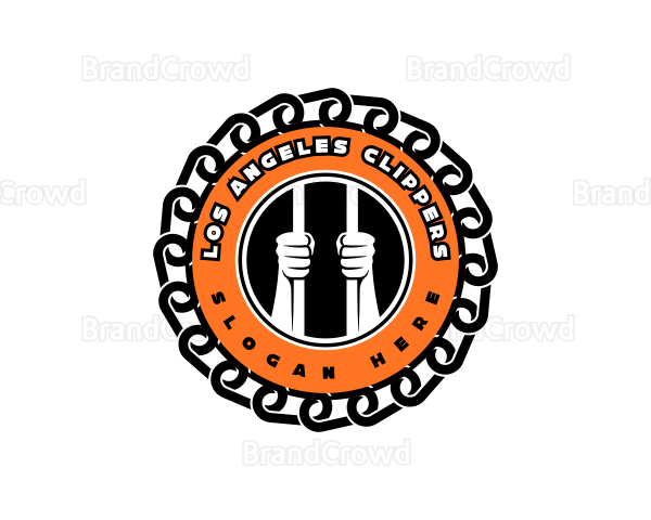 Jail Chain Prisoner Logo