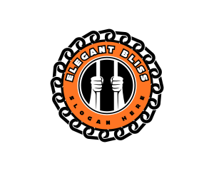 Jail Chain Prisoner Logo