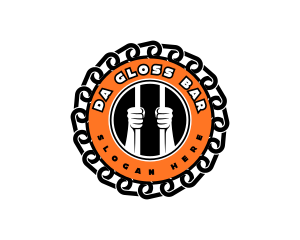 Jail Chain Prisoner logo design