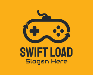 Loading - Game Controller Arrows logo design
