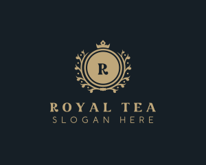 Royal Crown Floral logo design