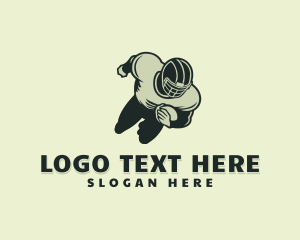 Football - Football League Touchdown logo design