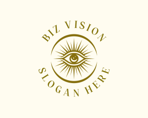 Mystic Boho Eye logo design