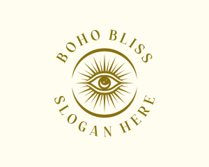 Mystic Boho Eye logo design